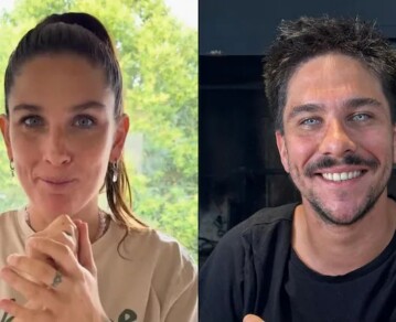 Así fue el emocionante reencuentro entre Juana Repetto y su hermano Bautista: "Sorpresa"