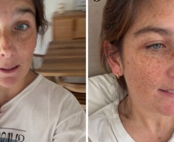 Al borde del llanto, Juana Repetto respondió a los dichos de Sebastián Graviotto: “Alguien que no parió dos pibes"