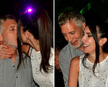 Las fotos de Andrea Rincón a los besos con su ex, Mauricio Corrado, que sorprendieron a todos