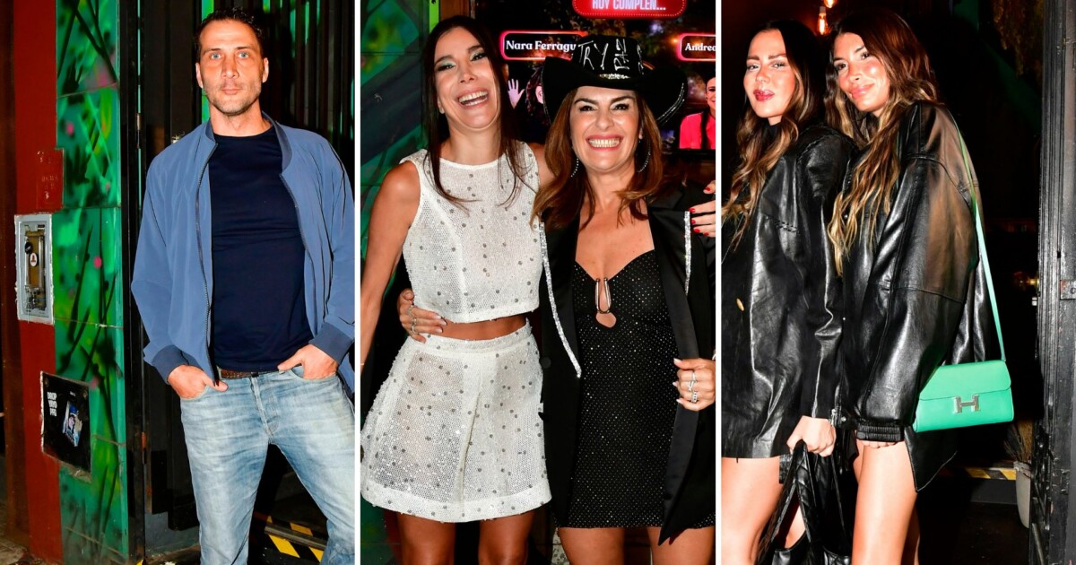 De Luciano Cáceres a Karina Jelinek y Mora Godoy, los famosos que acompañaron a Andrea Rincón en su cumpleaños 41