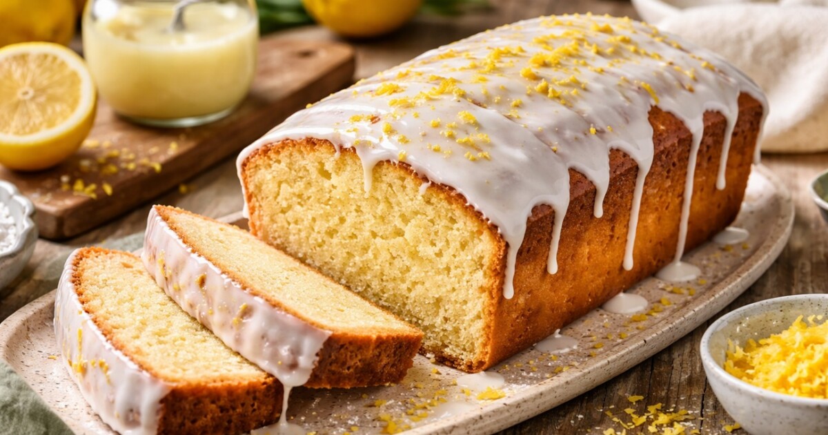 Budín de limón súper húmedo: el paso final que cambia todo