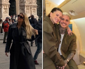 Wanda Nara y la China Suárez mostraron cómo vivieron el día de la audiencia en Milán y Mauro Icardi sorprendió con un detalle