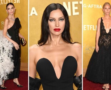 De Demi Moore y Gwyneth Paltrow, a Irina Shayk, los 10 mejores looks que dejó la alfombra roja de los SAG Awards 2026