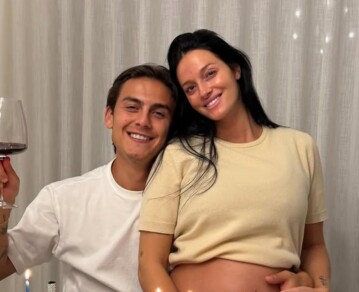 Paulo Dybala mostró la primera foto de Gia, la hija que tuvo con Oriana Sabatini: “Un aplauso pa’ mami y papi”