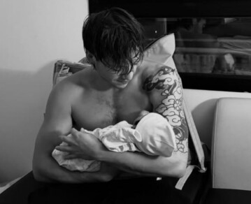 Paulo Londra mostró por primera vez a su hija recién nacida: las tiernas fotos de Justina Londra