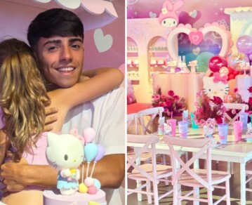 Roma, la hija de Dalma Maradona, cumplió 7 años y emocionó con las fotos de su festejo