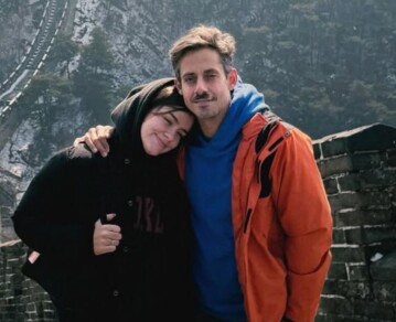 De Japón a China, Corea del Sur y Turquía: las fotos del viaje soñado de Agustín Aristarán con su hija Bianca