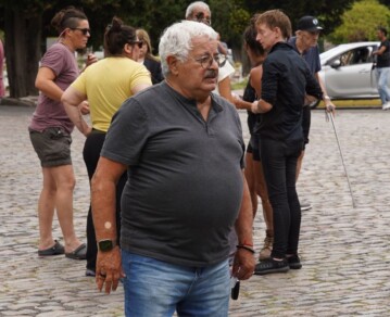 De Tití Fernández a Claudia Villafañe: en fotos, el dolor de los famosos en el entierro de Marcelo Araujo