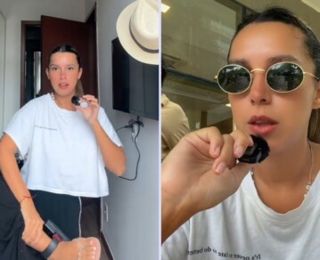 “Día 44 presa en Brasil”: Agostina Páez mostró cómo fueron sus días detenida con tobillera electrónica