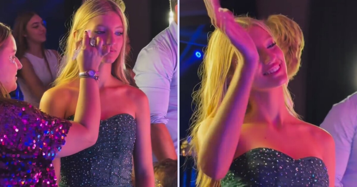 Los 3 impactantes looks de Allegra Cubero para su fiesta de 15: verde esmeralda “Amazonas”, mini blanco joya y un cierre con transparencias