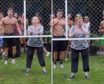 Andrea Del Boca tuvo un fuerte golpe y preocupó a sus compañeros de Gran Hermano: “¿Estás bien?”