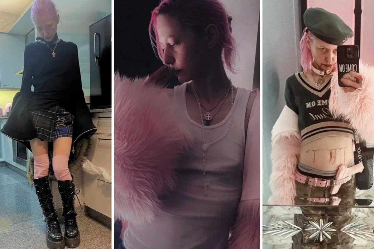 Así está hoy Florencia Macri-las claves del look goth punk de la hermana irreverente de Mauricio Macri