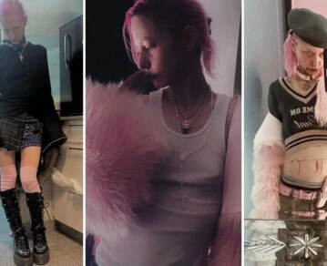 Así está hoy Florencia Macri-las claves del look goth punk de la hermana irreverente de Mauricio Macri