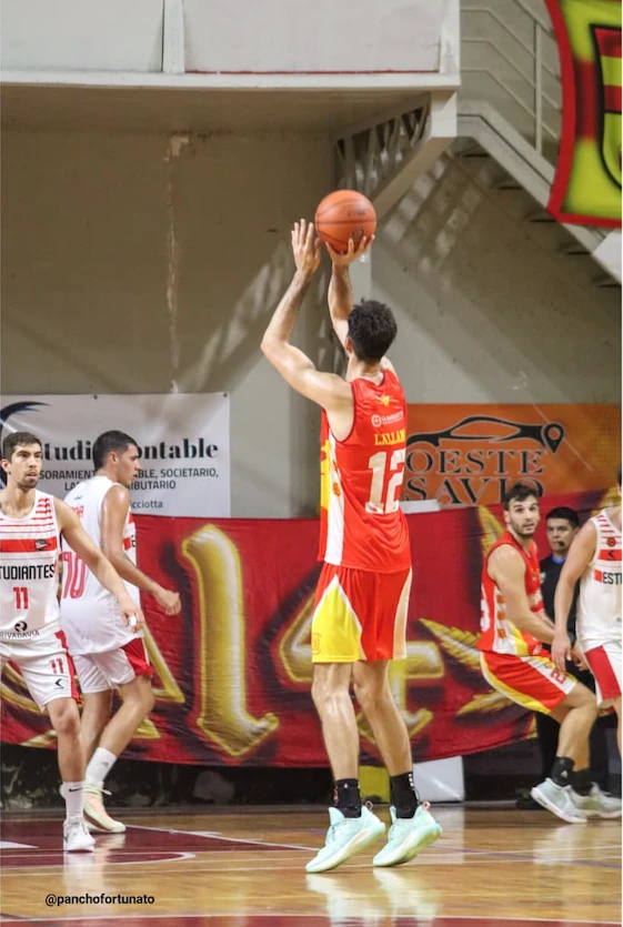 Joaquín Lallana, el basquetbolista más alto