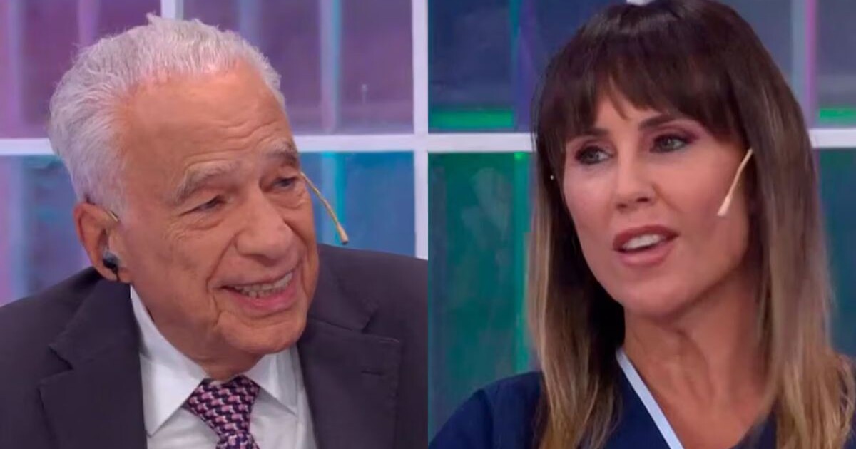 Alberto Cormillot le hizo frente en vivo a los rumores de embarazo de Estefanía Pasquini