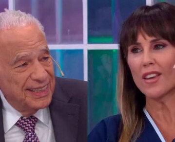 Alberto Cormillot le hizo frente en vivo a los rumores de embarazo de Estefanía Pasquini