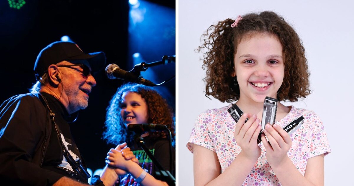 Tiene 10 años, aprendió a cantar de muy pequeña y fue apadrinada por León Gieco: la historia de Lucía Ramseyer