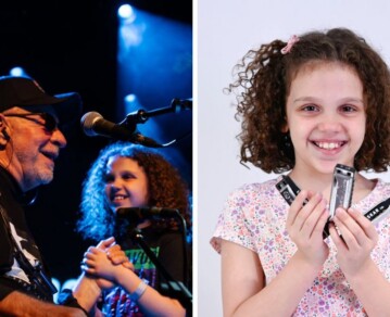 Tiene 10 años, aprendió a cantar de muy pequeña y fue apadrinada por León Gieco: la historia de Lucía Ramseyer