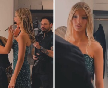 Las claves del sofisticado y moderno beauty look de Allegra Cubero en su fiesta de 15