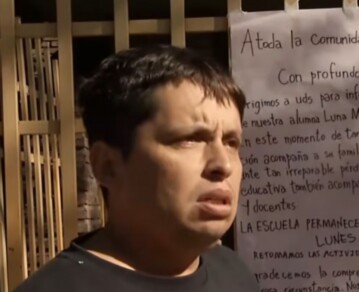 "No era un golpe": el duro testimonio del papá de la nena de 6 años que murió en una escuela de Rosario tras un accidente en pleno recreo