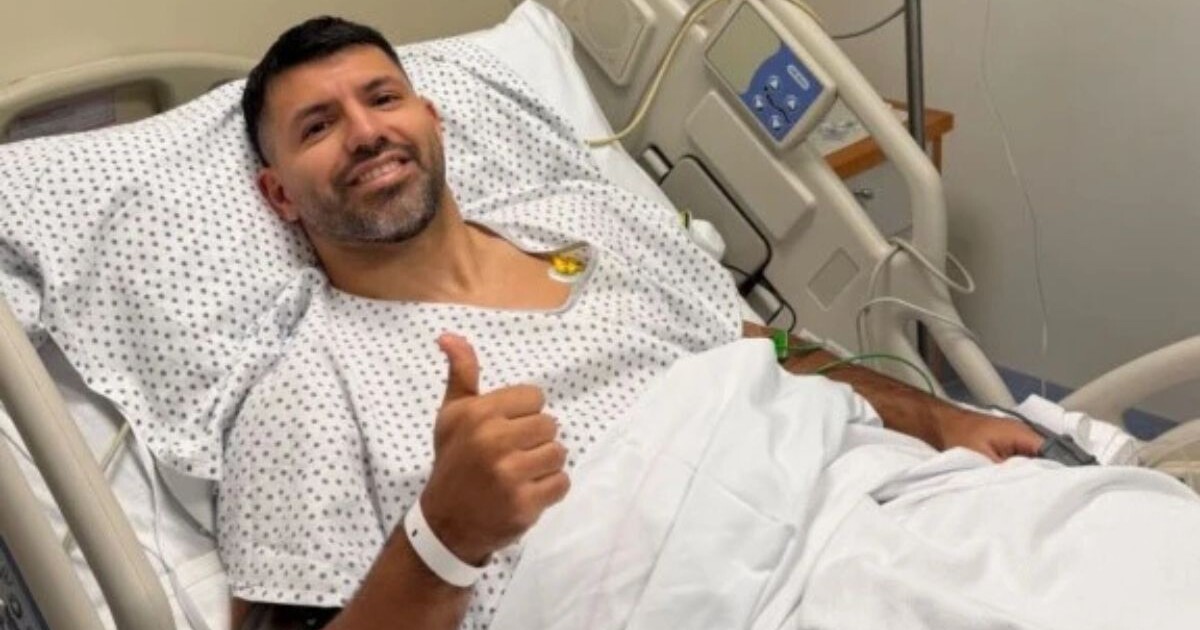 La emocionante escena del Kun Agüero y su hija Olivia tras la fuerte lesión que sufrió