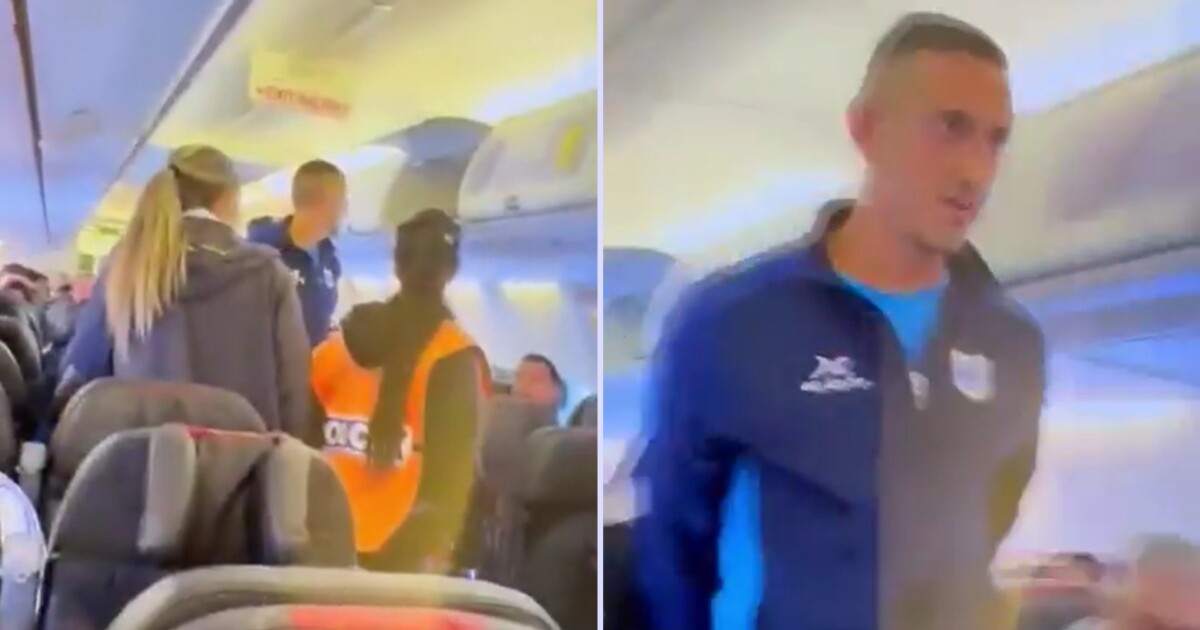 Polémica por un jugador de fútbol argentino que gritó “bomba” en un avión y activó protocolos de amenaza
