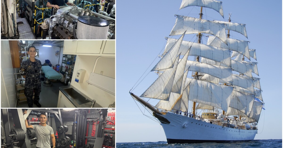 Viaje al corazón de la Fragata Libertad: una 