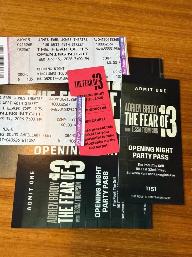 Diego Kolankowsky, Adrien Brody y Tessa Thompson