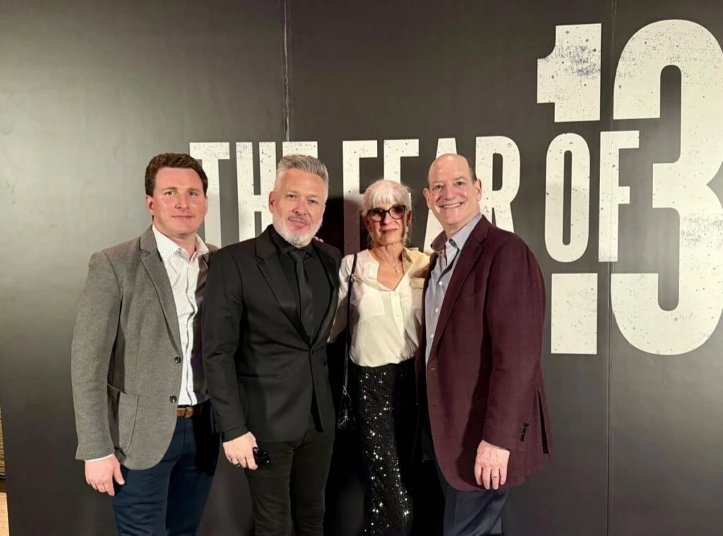 Diego Kolankowsky, Adrien Brody y Tessa Thompson