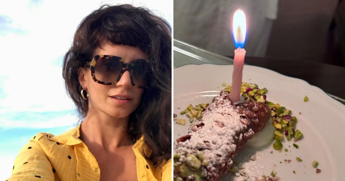 Así fue el cumpleaños de Griselda Siciliani en Italia: gastronomía siciliana, mar turquesa y compañía especial