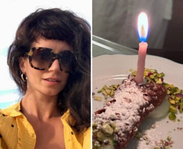 Así fue el cumpleaños de Griselda Siciliani en Italia: gastronomía siciliana, mar turquesa y compañía especial