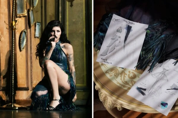 Los looks de Cazzu en Latinaje en Vivo Estados Unidos