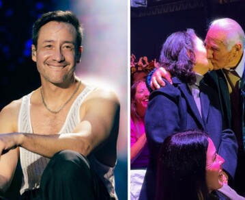 "70 años de amor": el conmovedor homenaje de Luciano Pereyra a una pareja de abuelos que se robó el show en Córdoba