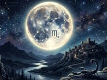 Luna llena en Escorpio