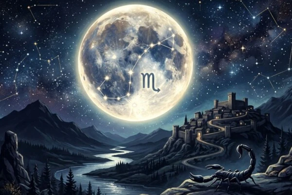 Luna llena en Escorpio