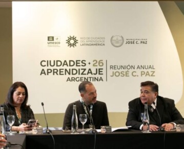 José C. Paz vivió el primer Encuentro Anual de la Red Argentina de Ciudades del Aprendizaje de la UNESCO: “La educación argentina tiene 20 años de atraso”