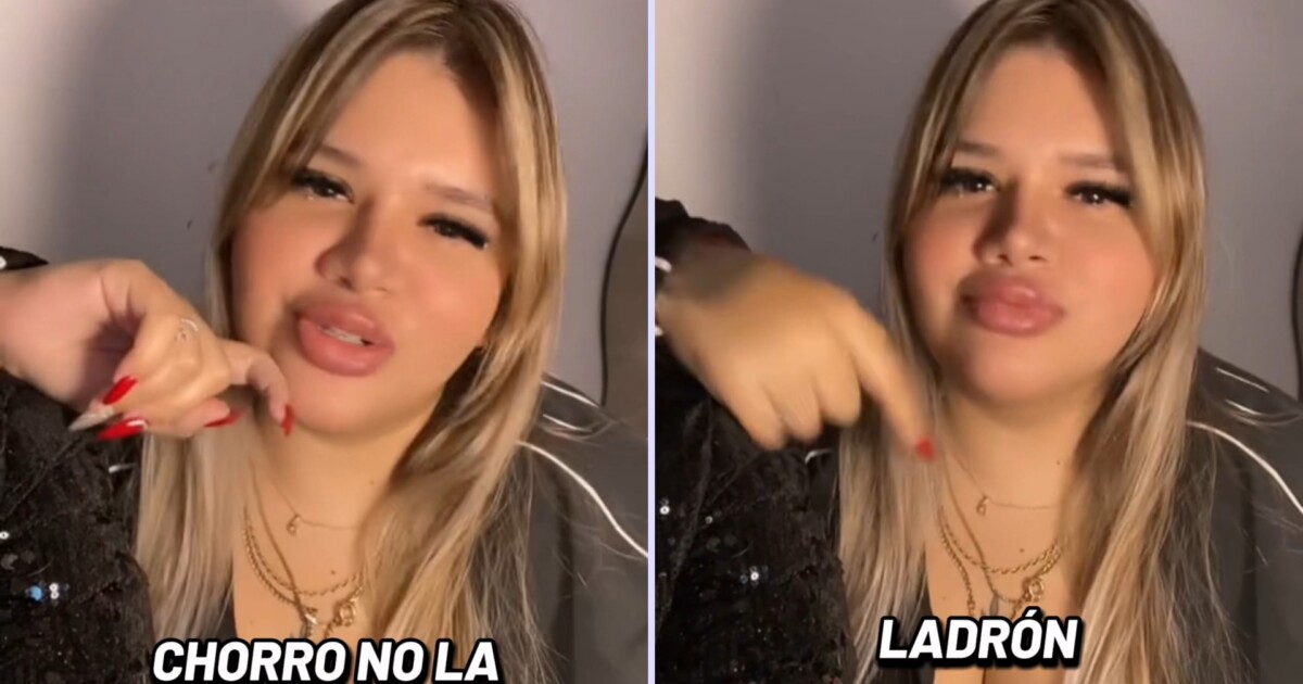 El video de Morena Rial que desató polémica mientras cumple prisión domiciliaria: “Chorro no soy, soy ladrón”