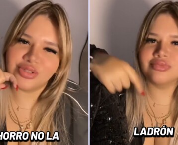El video de Morena Rial que desató polémica mientras cumple prisión domiciliaria: “Chorro no soy, soy ladrón”
