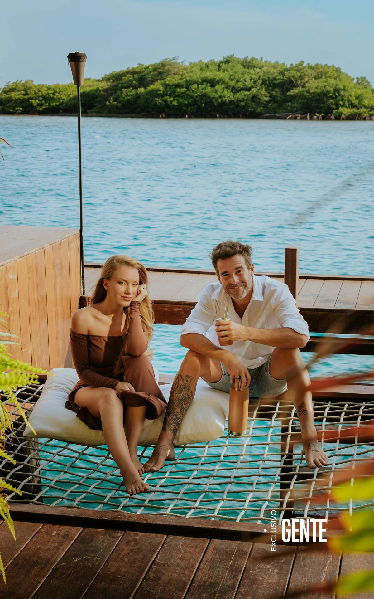 Nicolás Cabré y Rocío Pardo