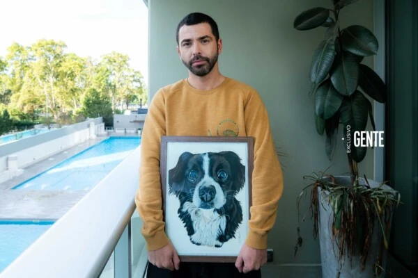 NAZARENO CASERO Y SU PERRO YESO