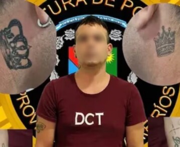 Quién es Nino Acosta, el acusado de esconder un cuerpo en una “pared fantasma” en Entre Ríos