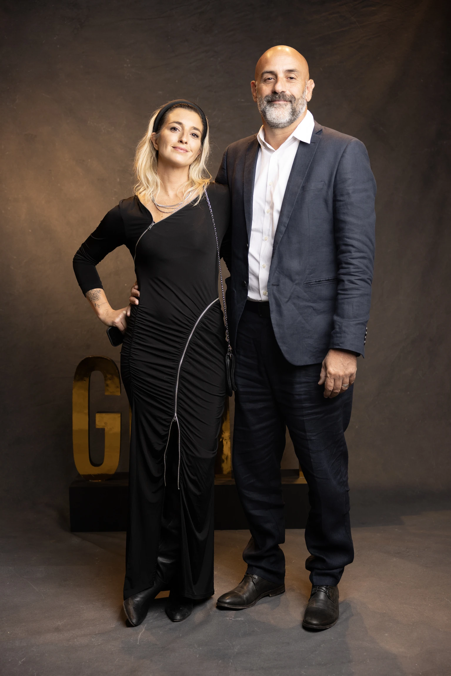 Mami Albañil y Pablo Gazzera.