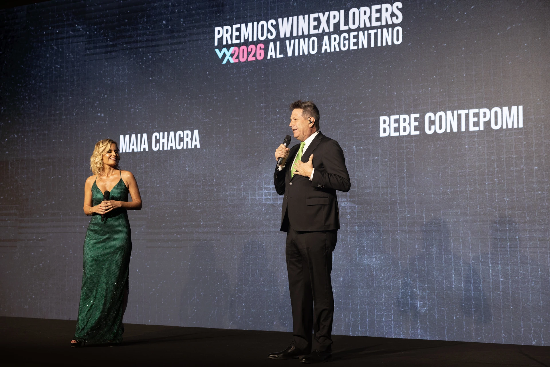 Maia Chacra y Bebe Contempomi fueron los responsables de conducir el evento.