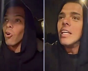 “Subo esto mientras manejo”: el polémico video de Santi Maratea al volante por el que podrían sancionarlo