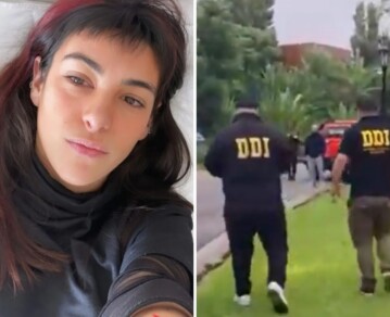 "Propofest": se filtraron los videos del allanamiento a la casa de Tati Leclercq en el lujoso country Santa Bárbara