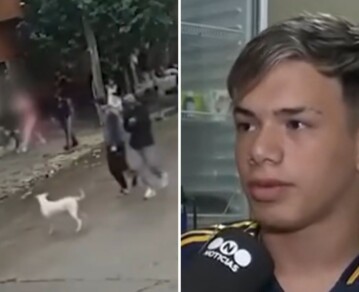 Habló Lucho, el joven apuñalado por una compañera: "Sentí que me hacían el pelo para atrás y empecé a ver sangre"