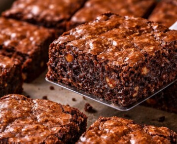 Brownie húmedo y bien chocolatoso: el truco simple para que no quede seco
