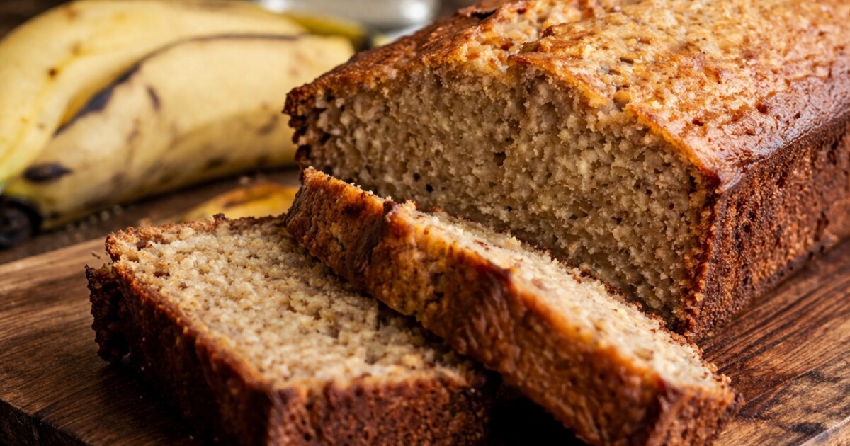 Budín de banana húmedo: el secreto para que quede esponjoso y con sabor intenso