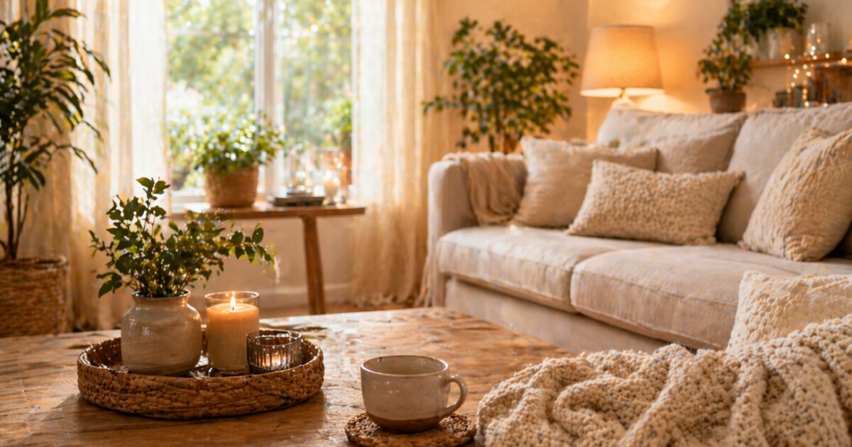 7 hábitos simples que hacen que tu casa se sienta más linda sin gastar dinero