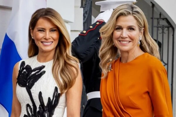duelo de estilos entre Máxima Zorreguieta y Melania Trump